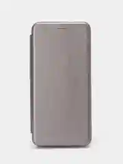 Серебряный чехол книжка Xiaomi Poco C51 / Redmi A1 Plus / A2 Plus / A1+ A2+ ( Редми А1 Плюс А2 Плюс)
