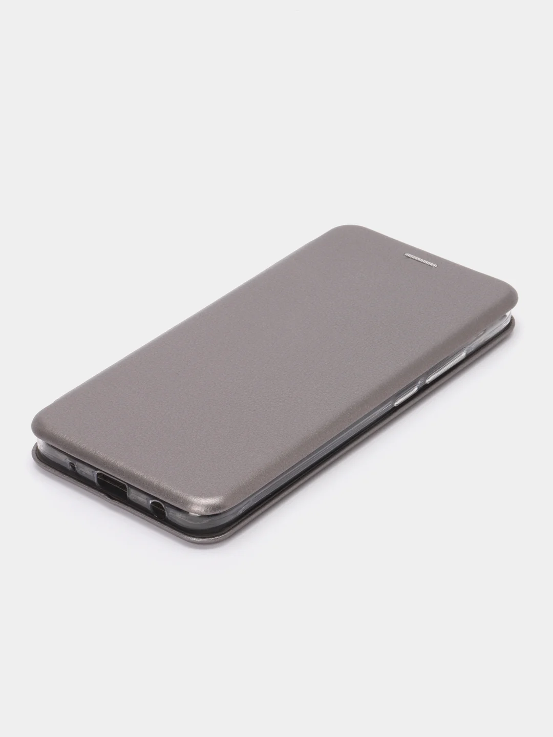 Серебряный чехол книжка Xiaomi Poco C51 / Redmi A1 Plus / A2 Plus / A1+ A2+ ( Редми А1 Плюс А2 Плюс)