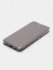 Серебряный чехол книжка Xiaomi Poco C51 / Redmi A1 Plus / A2 Plus / A1+ A2+ ( Редми А1 Плюс А2 Плюс)