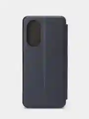 Темно-синий чехол книжка для Honor X7 (Хонор Х7)
