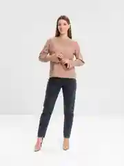 Бежевый блузка женская "Tiffan"