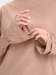 Бежевый блузка женская "Tiffan"