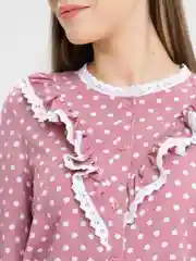 Розовый блузка женская Tiffan