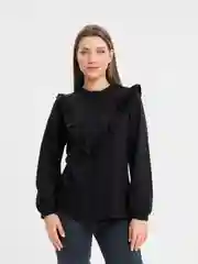 Черный блузка женская Tiffan
