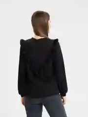 Черный блузка женская Tiffan