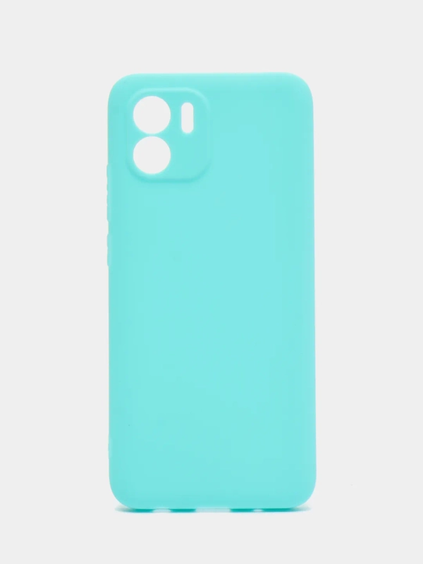 Чехол Xiaomi Redmi A1 (Сяоми Редми А1) силиконовый, цветной, матовый