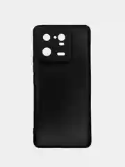 Чехол для Xiaomi 13 Pro (Сяоми 13 Про), черный, силиконовый