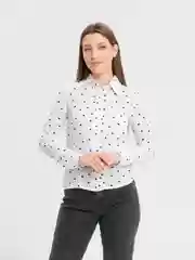 Белый блузка женская Tiffan