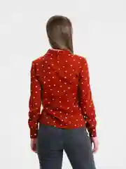 Бордовый блузка женская Tiffan