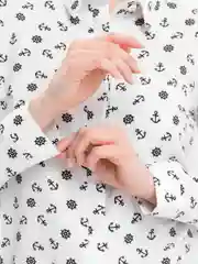 Молочный блузка женская Tiffan