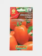 Семена томат Оранжевая слива скороспелый для открытого грунта, низкорослые