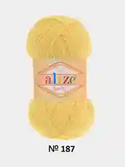 Лимонный пряжа Alize Softy (Ализе Софти)
