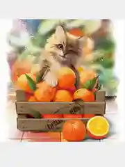 Коралловый мозаика-вышивка, алмазная, на холсте, без подрамника, 25 х 25 см
