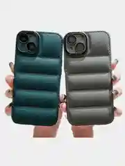 Серый чехол на iPhone 11 12 13 / 14 Pro Max / 14 Plus / айфон про макс Силиконовый