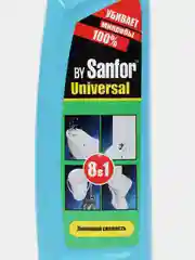 Синий средство чистящее Sanfor 8 в 1, от плесени, налета, жира, 1 л