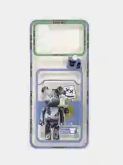 Чехол Xiaomi Poco X4 Pro (Сяоми Поко Х4 Про), прозрачный, с карманом для карты, с рисунком