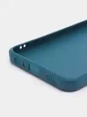 Синий силиконовый чехол для Samsung Galaxy A03 core (Самсунг Галакси А03 Кор)