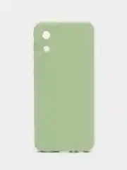 Зеленый силиконовый чехол для Samsung Galaxy A03 core (Самсунг Галакси А03 Кор)