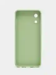 Зеленый силиконовый чехол для Samsung Galaxy A03 core (Самсунг Галакси А03 Кор)