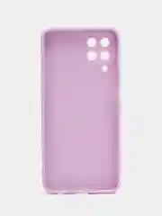 Лавандовый чехол для Samsung Galaxy M33 (Самсунг М33) 5G, с защитой камеры, силиконовый