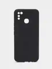 Черный чехол для Infinix Hot 10 Lite (Инфиникс Хот 10 Лайт), силиконовый