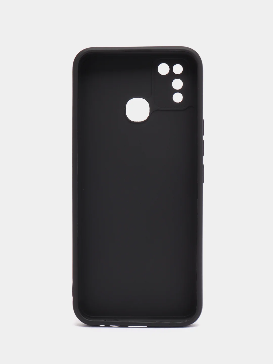Черный чехол для Infinix Hot 10 Lite (Инфиникс Хот 10 Лайт), силиконовый