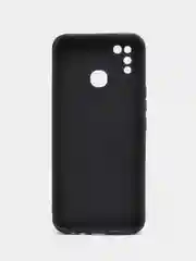 Черный чехол для Infinix Hot 10 Lite (Инфиникс Хот 10 Лайт), силиконовый