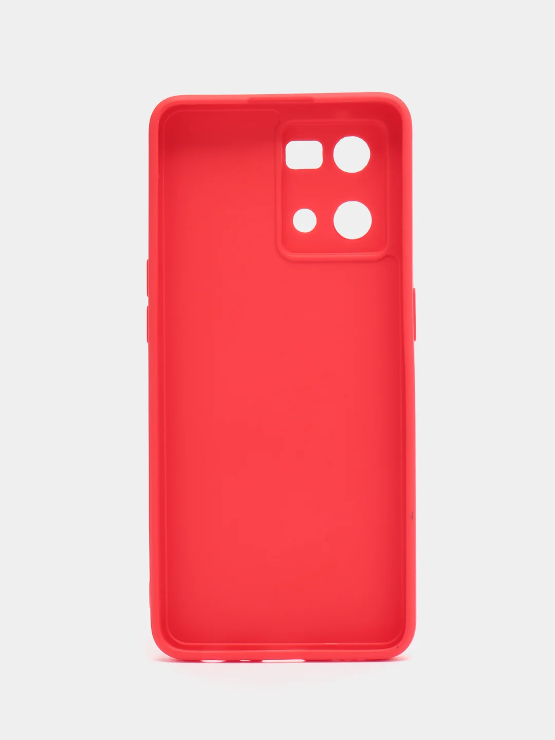 Красный чехол для OPPO Reno 7 4G / Reno 8 4G / Оппо Рено , силиконовый