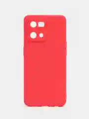 Красный чехол для OPPO Reno 7 4G / Reno 8 4G / Оппо Рено , силиконовый