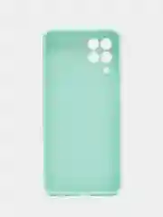 Мятный чехол для Samsung Galaxy M33 (Самсунг М33) 5G, с защитой камеры, силиконовый