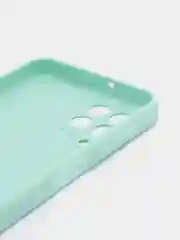 Мятный чехол для Samsung Galaxy M33 (Самсунг М33) 5G, с защитой камеры, силиконовый