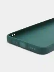 Тёмно-зелёный чехол для Infinix Note 12 Pro (Инфиникс Нот 12 Про), Note 12 (Нот 12), силиконовый