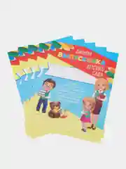 Голубой диплом "Выпускник детского сада!", набор 5 штук
