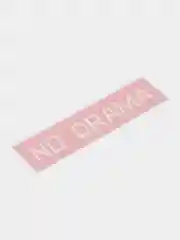 Термонаклейка для текстиля "No drama", 18 см х 0,1 см х 4 см