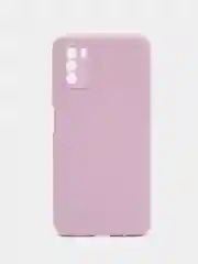 Сиреневый чехол Xiaomi Poco M3 (Сяоми Поко М3), силиконовый, матовый, цветной