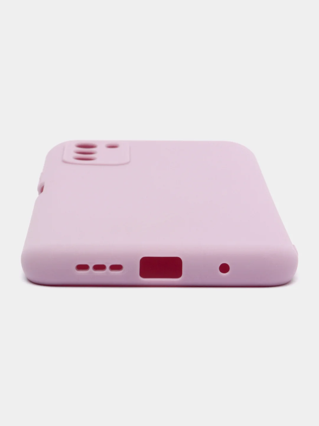 Сиреневый чехол Xiaomi Poco M3 (Сяоми Поко М3), силиконовый, матовый, цветной