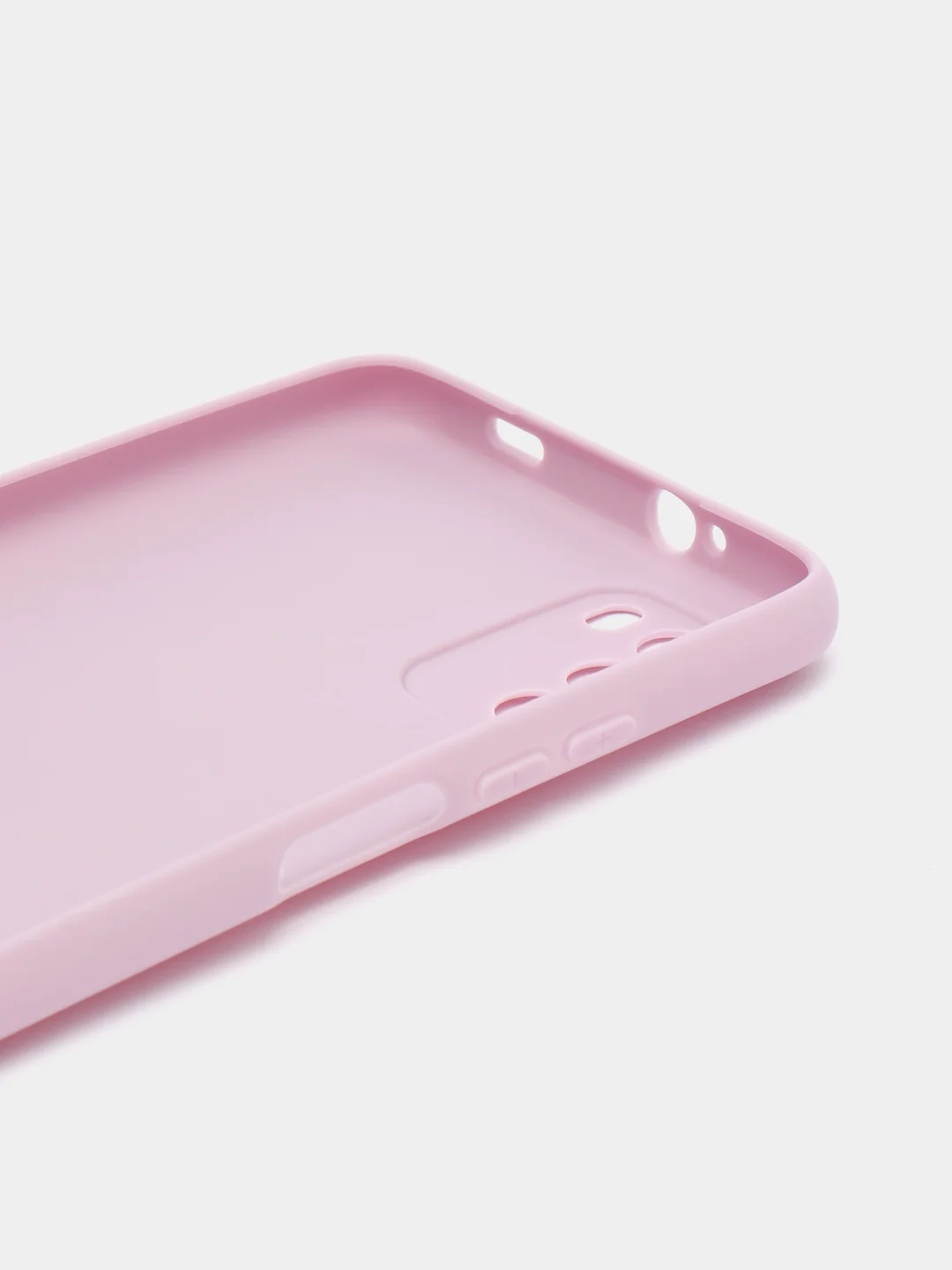 Сиреневый чехол Xiaomi Poco M3 (Сяоми Поко М3), силиконовый, матовый, цветной