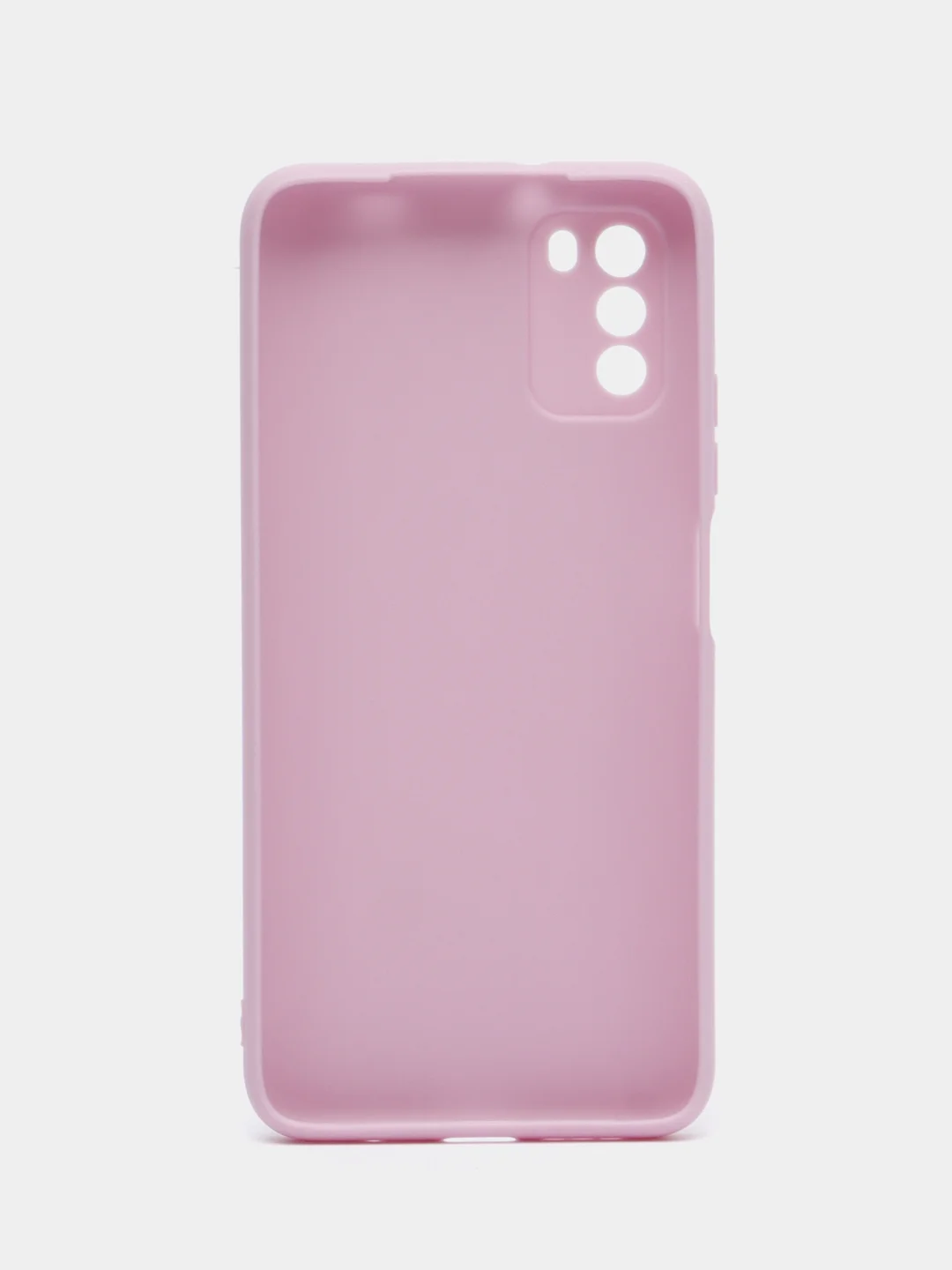 Сиреневый чехол Xiaomi Poco M3 (Сяоми Поко М3), силиконовый, матовый, цветной