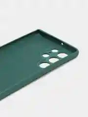 Лесной зеленый чехол силиконовый для Samsung Galaxy S22 Ultra (Самсунг Галакси С22 Ультра)