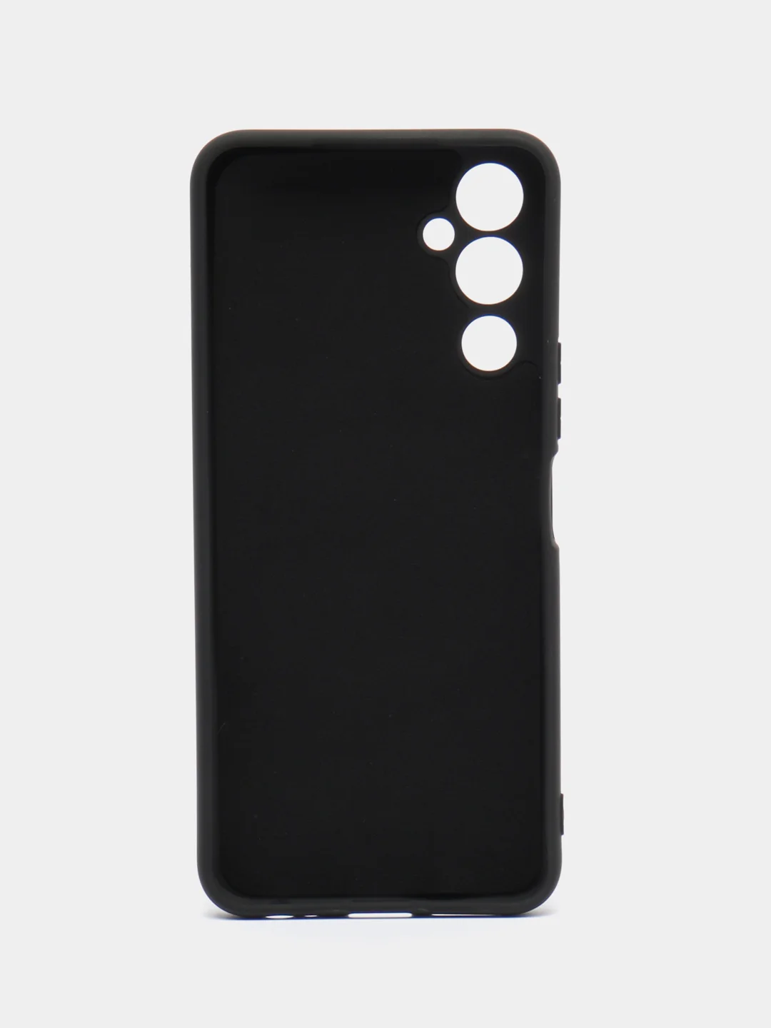 Черный чехол силиконовый для Tecno Pova 4