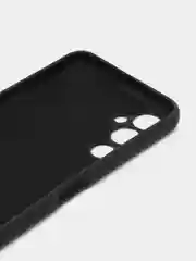 Черный чехол силиконовый для Tecno Pova 4