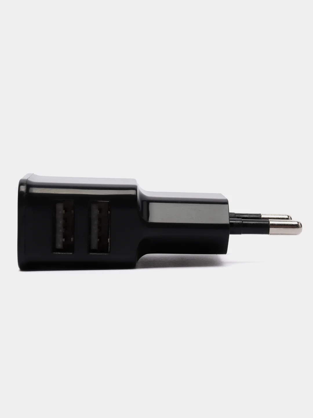 Белый зарядное устройство, сетевое, с 2USB портами