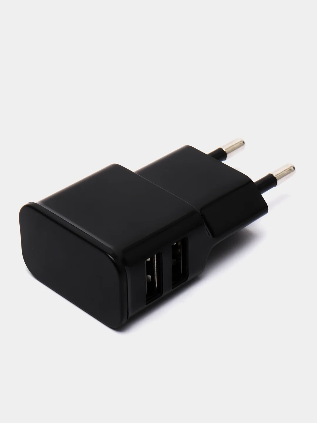 Белый зарядное устройство, сетевое, с 2USB портами