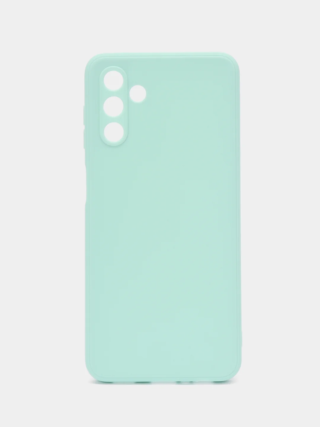 Мятный силиконовый чехол Samsung Galaxy A04S, A13 5G (Самсунг Галакси А04С, А13 5Г)