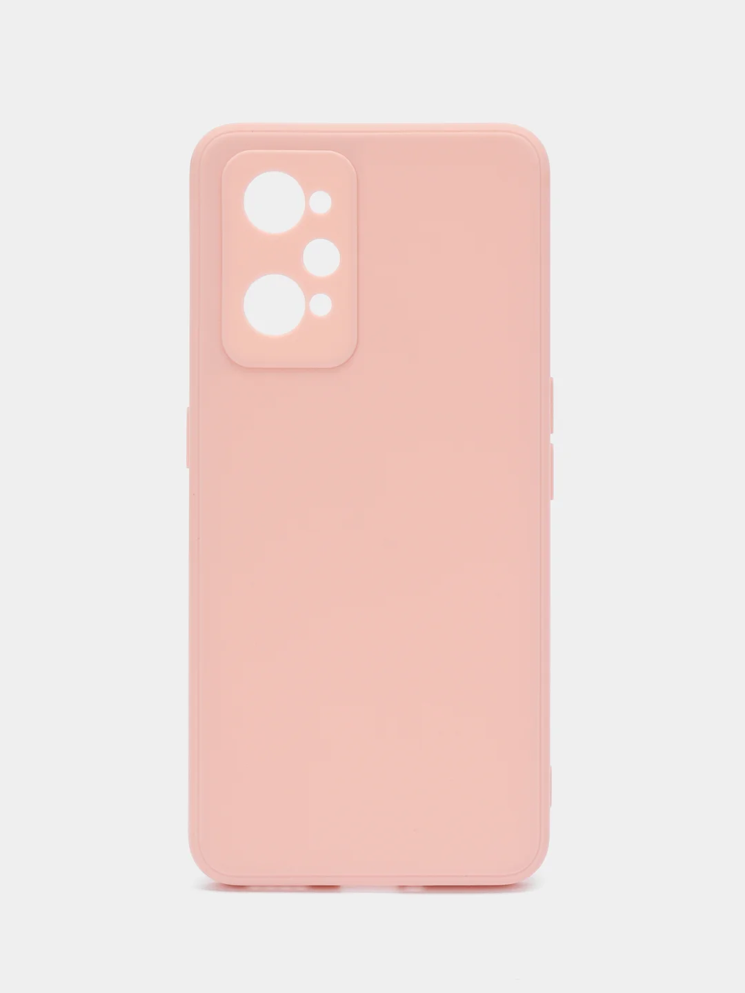 Пудровый чехол для Realme GT Neo 2 / GT 2 / GT Neo 3T,  силиконовый с защитой камеры