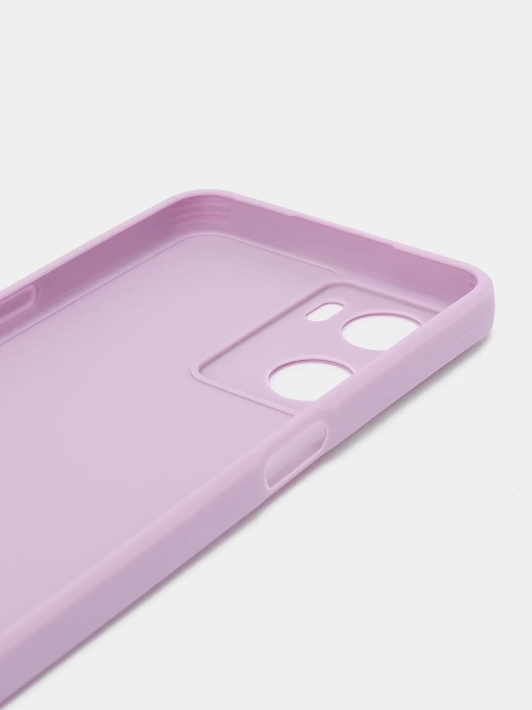 Лавандовый чехол для Oppo A57S, Oppo A77 4G (Оппо А57С, А77 4Ж), силиконовый, c защитой камеры