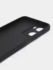 Черный чехол для Oppo A57S, Oppo A77 4G (Оппо А57С, А77 4Ж), силиконовый, c защитой камеры