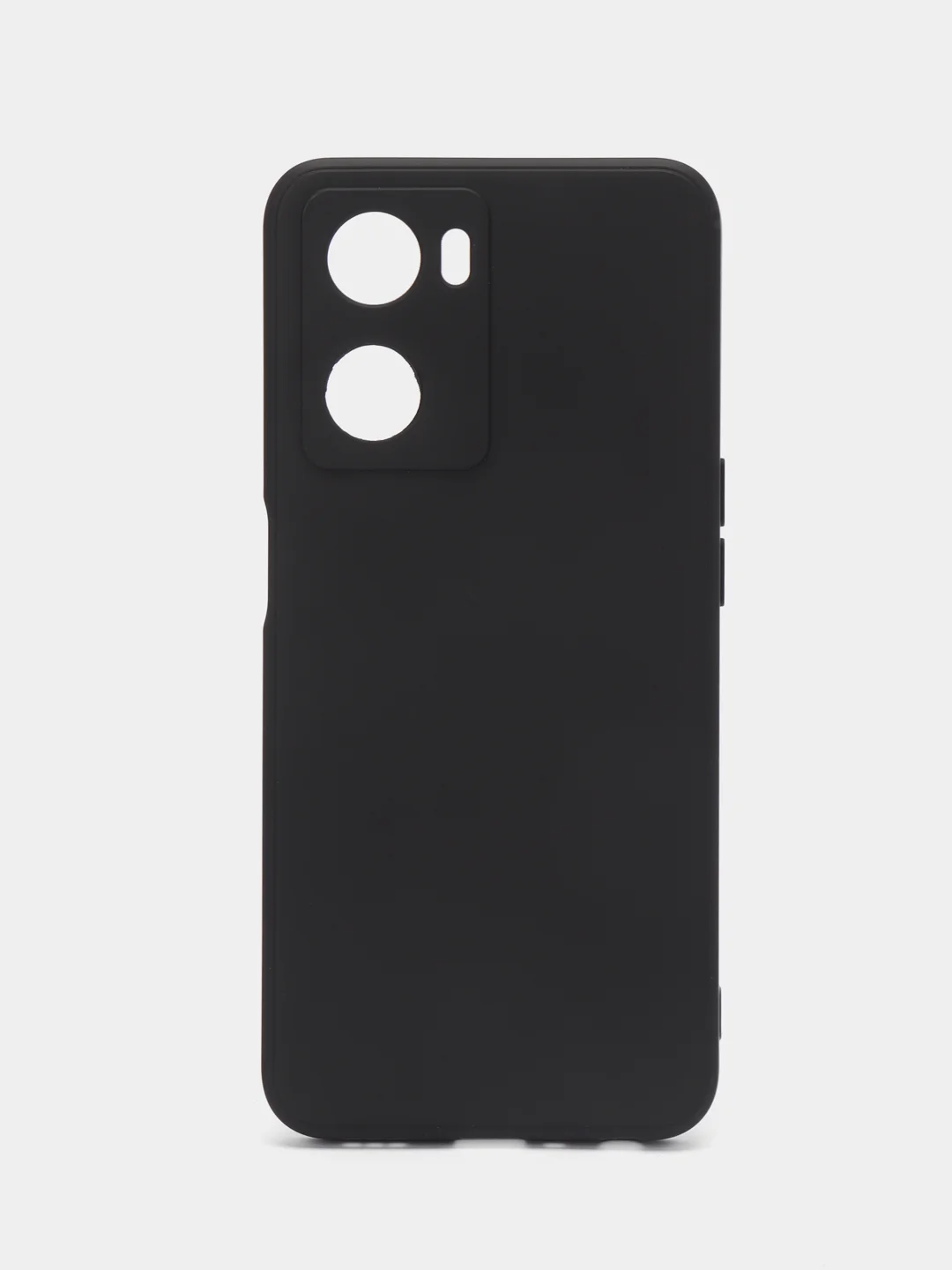 Черный чехол для Oppo A57S, Oppo A77 4G (Оппо А57С, А77 4Ж), силиконовый, c защитой камеры