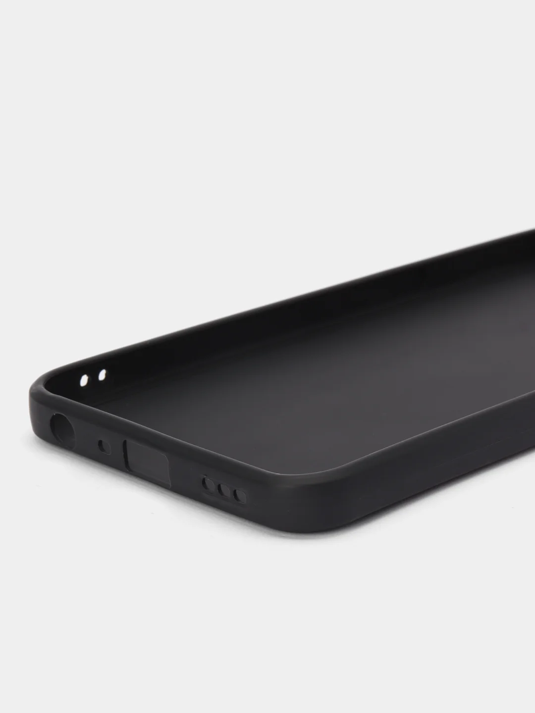 Черный чехол для Oppo A57S, Oppo A77 4G (Оппо А57С, А77 4Ж), силиконовый, c защитой камеры