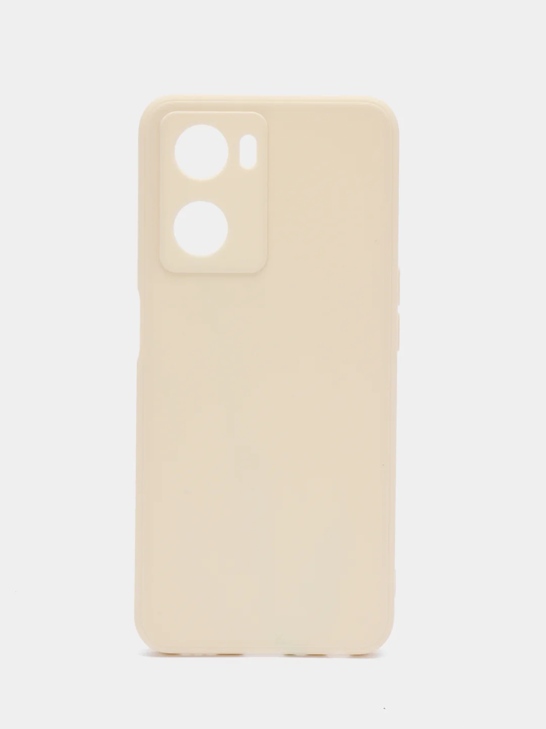 Молочный чехол для Oppo A57S, Oppo A77 4G (Оппо А57С, А77 4Ж), силиконовый, c защитой камеры